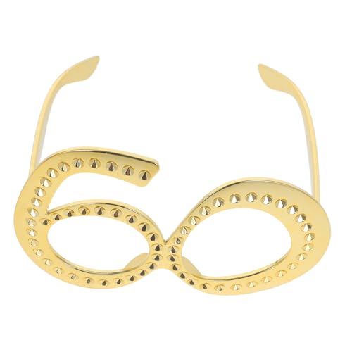 KITANDOVE Partybrille geburtstagsgeschenk Partydekoration Zahl Geburtstagsbrille 60. Geburtstag Dekorationen Frauen lustige Kostüm-Sonnenbrille Jubiläumsparty-Gläser zum Geburtstag Abs KITANDOVE Partybrille geburtstagsgeschenk Partydekoration Zahl Geburtstagsbrille 60. Geburtstag Dekorationen Frauen lustige Kostüm-Sonnenbrille Jubiläumsparty-Gläser zum Geburtstag Abs von KITANDOVE