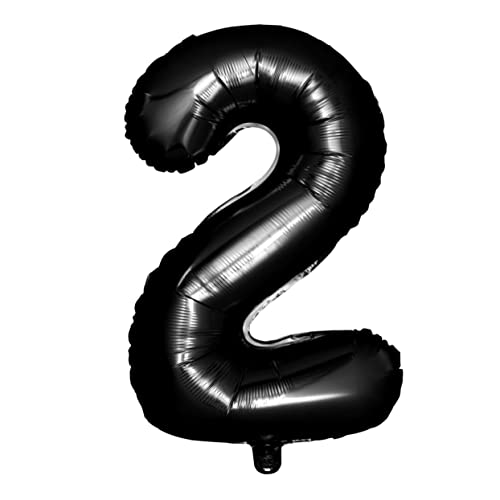 KITANDOVE Jubiläumsparty-zubehör 40 Zoll Große Schwarze Folien-zahlenballons 2er-set Aufblasbare Party-dekorationen KITANDOVE Jubiläumsparty-zubehör 40 Zoll Große Schwarze Folien-zahlenballons 2er-set Aufblasbare Party-dekorationen von KITANDOVE
