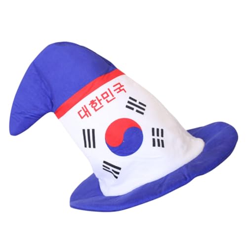 KITANDOVE Lustiger Kostümhut mit Flagge und Plüsch-Kopfbedeckung mit südkoreanischer Flagge für Erwachsene KITANDOVE Lustiger Kostümhut mit Flagge und Plüsch-Kopfbedeckung mit südkoreanischer Flagge für Erwachsene von KITANDOVE