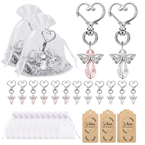 KITRDOOR 30 Stück Schutzengel Anhänger, Schutzengel Gastgeschenke Hochzeit, kardieren Dankeschön Geschenke mit Organza Beutel für Gastgeschenke Taufe Dankeschön Geschenke Kommunion für Gast KITRDOOR 30 Stück Schutzengel Anhänger, Schutzengel Gastgeschenke Hochzeit, kardieren Dankeschön Geschenke mit Organza Beutel für Gastgeschenke Taufe Dankeschön Geschenke Kommunion für Gast von KITRDOOR