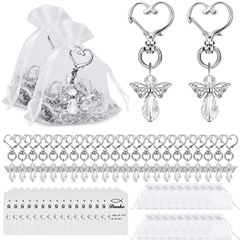 KITRDOOR 30 Stück Schutzengel Anhänger, Schutzengel Gastgeschenke Hochzeit, kardieren Dankeschön Geschenke mit Organza Beutel für Gastgeschenke Taufe Dankeschön Geschenke Kommunion für Gast KITRDOOR 30 Stück Schutzengel Anhänger, Schutzengel Gastgeschenke Hochzeit, kardieren Dankeschön Geschenke mit Organza Beutel für Gastgeschenke Taufe Dankeschön Geschenke Kommunion für Gast von KITRDOOR
