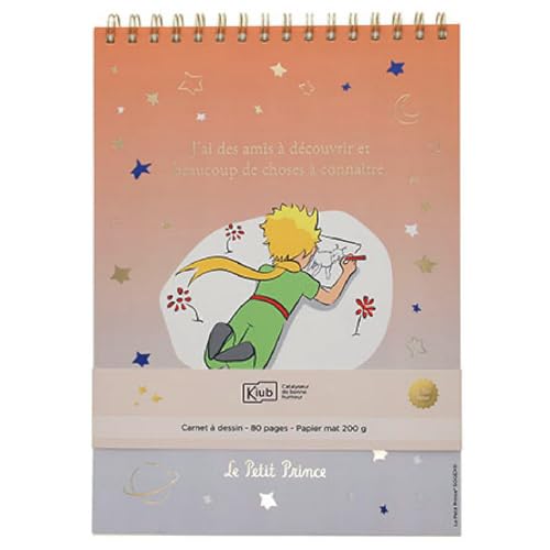 KIUB Zeichenbuch Der kleine Prinz zeichnet ein Schaf (14,8 x 21 cm) von KIUB
