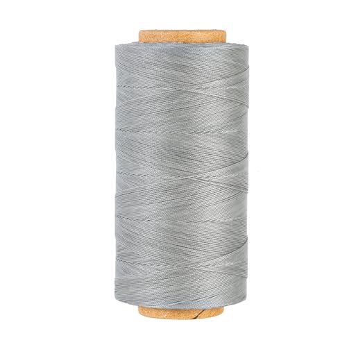 KIVISIN Dünner, gewachster Faden, 100 % Polyester, 0,45 mm, 450 m, 3-lagige Wachsschnur für Lederarbeiten, Lederwaren, Polsterung, Mikro-Makramee-Schmuckherstellung, Perlenstickerei, Mikro-Flechten, KIVISIN Dünner, gewachster Faden, 100 % Polyester, 0,45 mm, 450 m, 3-lagige Wachsschnur für Lederarbeiten, Lederwaren, Polsterung, Mikro-Makramee-Schmuckherstellung, Perlenstickerei, Mikro-Flechten, von KIVISIN