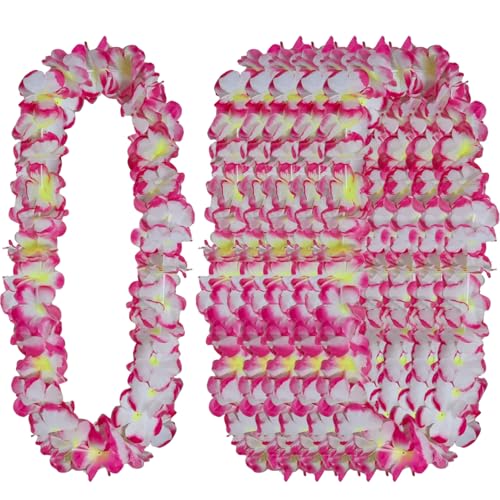 6-teiliges Kostümzubehör-Set für hawaiianische tropische Partygeschenke, Luau-Party-Outfit, Pink, Standard 6-teiliges Kostümzubehör-Set für hawaiianische tropische Partygeschenke, Luau-Party-Outfit, Pink, Standard von KIWILEPI