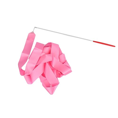 KIXZSAZ 2 Meter Bandstäbe, Partygeschenke, Wirbelstab, tragbares Partyzubehör, Goodie Stuffers, Gymnastik Luftschlangen, Rosa KIXZSAZ 2 Meter Bandstäbe, Partygeschenke, Wirbelstab, tragbares Partyzubehör, Goodie Stuffers, Gymnastik Luftschlangen, Rosa von KIXZSAZ