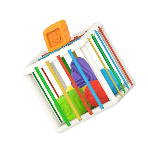 KIXZSAZ Baby Form Sortierspielzeug Fähigkeiten Training Block Spiele Spielzeug Kognitive Kinder Lernen Matching Block Geburtstagsgeschenke, Typ 1 von KIXZSAZ
