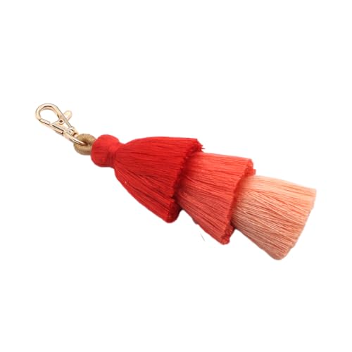 KIXZSAZ DIY Zubehör Baumwolle Quaste Anhänger mit Vintage Tönen Quaste Schlüsselanhänger Für Pom Pom Quaste Dekoration gutes Geschenk, Typ F, 5 * 17 KIXZSAZ DIY Zubehör Baumwolle Quaste Anhänger mit Vintage Tönen Quaste Schlüsselanhänger Für Pom Pom Quaste Dekoration gutes Geschenk, Typ F, 5 * 17 von KIXZSAZ