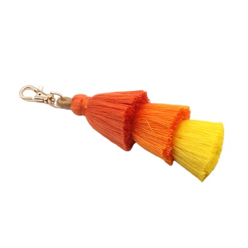KIXZSAZ DIY Zubehör Baumwolle Quaste Anhänger mit Vintage Tönen Quaste Schlüsselanhänger Für Pom Pom Quaste Dekoration gutes Geschenk, Typ H, 5 * 17 KIXZSAZ DIY Zubehör Baumwolle Quaste Anhänger mit Vintage Tönen Quaste Schlüsselanhänger Für Pom Pom Quaste Dekoration gutes Geschenk, Typ H, 5 * 17 von KIXZSAZ