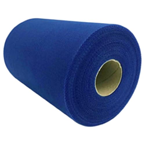 KIXZSAZ Hochzeit Tüll Multi Color für Zubehör für Tisch Rock Dekor Tüll Feind Baby Dusche Polyester Party Rolle, Königsblau von KIXZSAZ