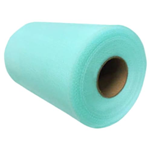 KIXZSAZ Hochzeit Tüll Multi Color für Zubehör für Tisch Rock Dekor Tüll Feind Baby Dusche Polyester Party Rolle, wasserblau von KIXZSAZ