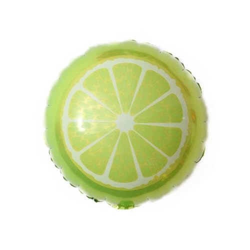 KIXZSAZ Hochzeitsballons verdicken die Oberfläche, Obstform, Party, Aluminiumfolie, Urlaubszubehör, Ornamente, Hochzeitsballon, Zitrone von KIXZSAZ