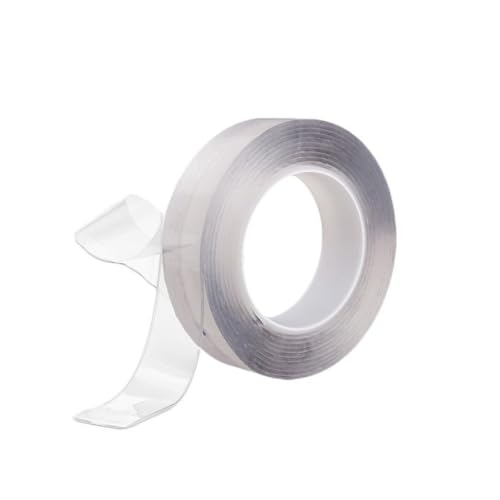 KIXZSAZ Klebeband Wiederverwendbares Acryl Wasserdichtes doppelseitiges transparentes Klebeband Langlebiger spurloser zuschneidbarer Aufkleber, Geben Sie 6 ein KIXZSAZ Klebeband Wiederverwendbares Acryl Wasserdichtes doppelseitiges transparentes Klebeband Langlebiger spurloser zuschneidbarer Aufkleber, Geben Sie 6 ein von KIXZSAZ