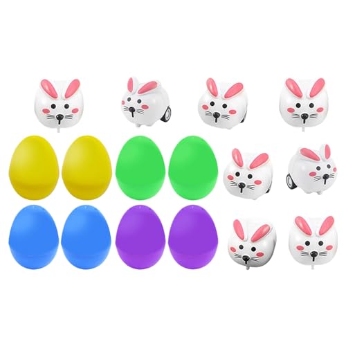 KIXZSAZ Musikalische Ostereier Shaker für Kinder, leicht, exquisite Verarbeitung, für verschiedene Anlässe geeignet, Maracas Eier Shaker von KIXZSAZ