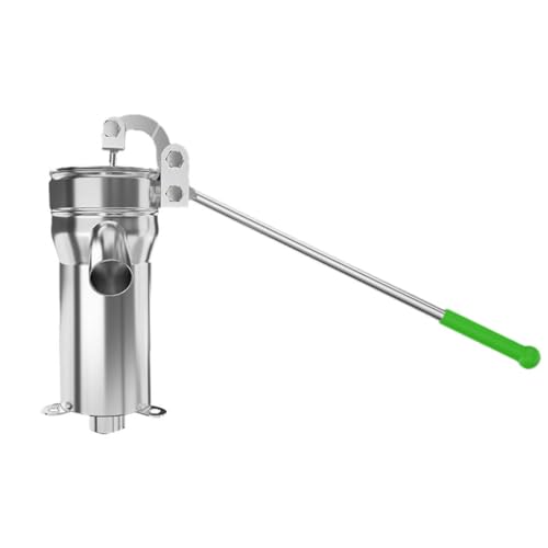 KIXZSAZ Robuste Wasserpumpe für künstliche Brunnen, einfach zu installieren und langlebig, manuelle Brunnenpumpe aus Edelstahl KIXZSAZ Robuste Wasserpumpe für künstliche Brunnen, einfach zu installieren und langlebig, manuelle Brunnenpumpe aus Edelstahl von KIXZSAZ