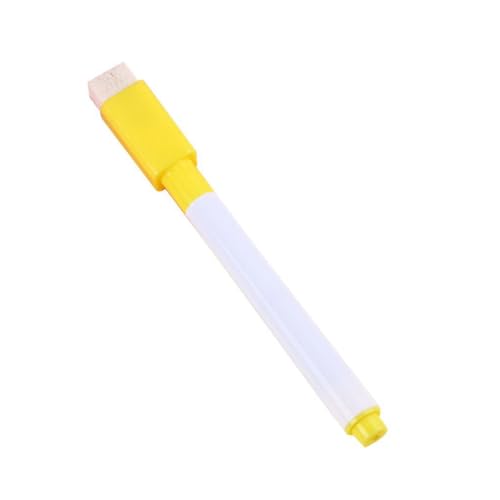 KIXZSAZ Tragbarer Tafelmarkierungs, Zeichen und Malstift mit Radiergummi, löschbare Kreidetafel Marker, wischfest, Bleistift, Büro, Schule, Gelb Schwarz KIXZSAZ Tragbarer Tafelmarkierungs, Zeichen und Malstift mit Radiergummi, löschbare Kreidetafel Marker, wischfest, Bleistift, Büro, Schule, Gelb Schwarz von KIXZSAZ
