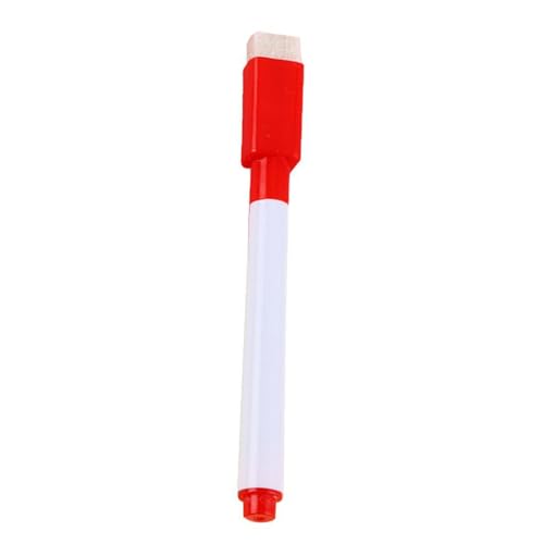 KIXZSAZ Tragbarer Tafelmarkierungs, Zeichen und Malstift mit Radiergummi, löschbare Kreidetafel Marker, wischfest, Bleistift, Büro, Schule, Rot Schwarz KIXZSAZ Tragbarer Tafelmarkierungs, Zeichen und Malstift mit Radiergummi, löschbare Kreidetafel Marker, wischfest, Bleistift, Büro, Schule, Rot Schwarz von KIXZSAZ