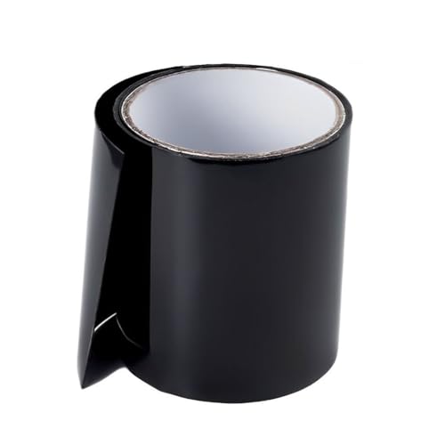 KIXZSAZ Wasserdichtes Leckreparaturband – Lösung für alle Anforderungen. PVC Dauerhafter Wasserschutz. Allwetter Flicken wasserdichtes Klebeband, Schwarz 5 * 150cm von KIXZSAZ