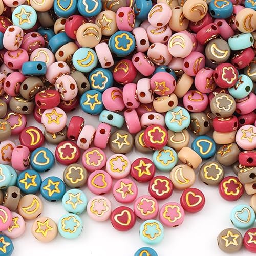 KIZAMI 600pcs 4 * 7mm Acrylbriefperlen, farbenfrohe, runde runde Nummernperlen für Armband -Herstellung, Halskette Handwerk KIZAMI 600pcs 4 * 7mm Acrylbriefperlen, farbenfrohe, runde runde Nummernperlen für Armband -Herstellung, Halskette Handwerk von KIZAMI