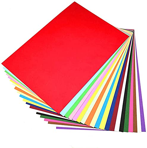 BN Farbiges Papier A4 Kopierpapier Papier Perfekt für Schul und Bastelprojekte 80gsm 20 Farben Packung mit 100 Stück BN Farbiges Papier A4 Kopierpapier Papier Perfekt für Schul und Bastelprojekte 80gsm 20 Farben Packung mit 100 Stück von KJ