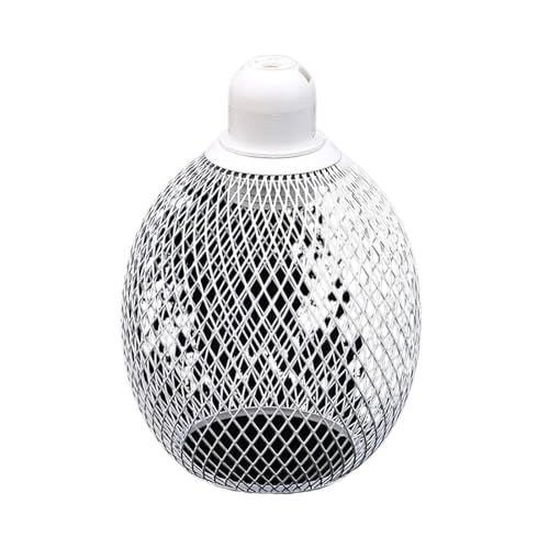 Lampenschirm Retro-Stil Eisen Lampe Abdeckungen Innen Beleuchtung Lampenschirm Beleuchtung Leuchten Lampe Schatten Mesh Ball Hause Dekoration für Schlafzimmer, Wohnzimmer und andere Wohnräume(White-C) Lampenschirm Retro-Stil Eisen Lampe Abdeckungen Innen Beleuchtung Lampenschirm Beleuchtung Leuchten Lampe Schatten Mesh Ball Hause Dekoration für Schlafzimmer, Wohnzimmer und andere Wohnräume(White-C) von KJBDQQH