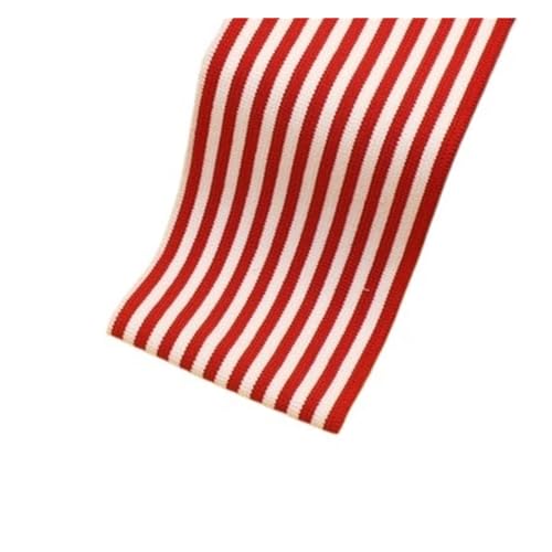 Rippenbündchen Gerippter, gekämmter Regenbogen-Bündchenstoff, gestreift, dehnbar, for Nähen von Basishemden, Strickausschnitt, 7,5 x 85 cm/Stück(Hzrh096) von KJBDQQH