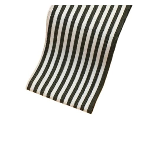 Rippenbündchen Gerippter, gekämmter Regenbogen-Bündchenstoff, gestreift, dehnbar, for Nähen von Basishemden, Strickausschnitt, 7,5 x 85 cm/Stück(Hzrh098) von KJBDQQH