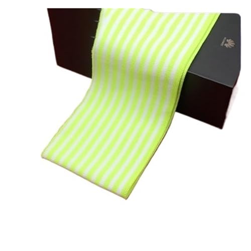 Rippenbündchen Gerippter, gekämmter Regenbogen-Bündchenstoff, gestreift, dehnbar, for Nähen von Basishemden, Strickausschnitt, 7,5 x 85 cm/Stück(Hzrh108) von KJBDQQH