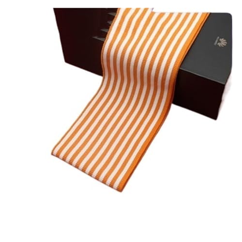 Rippenbündchen Gerippter, gekämmter Regenbogen-Bündchenstoff, gestreift, dehnbar, for Nähen von Basishemden, Strickausschnitt, 7,5 x 85 cm/Stück(Hzrh109) von KJBDQQH