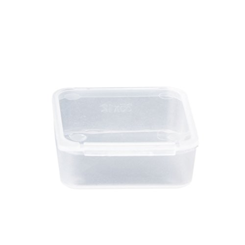 KJDKNC Kleine quadratische transparente Aufbewahrungsbox mit Deckel, Büro, Schreibwaren, Lineal, Radiergummi, Bleistiftbehälter für Schule, Klassenzimmer, Lehrer KJDKNC Kleine quadratische transparente Aufbewahrungsbox mit Deckel, Büro, Schreibwaren, Lineal, Radiergummi, Bleistiftbehälter für Schule, Klassenzimmer, Lehrer von KJDKNC