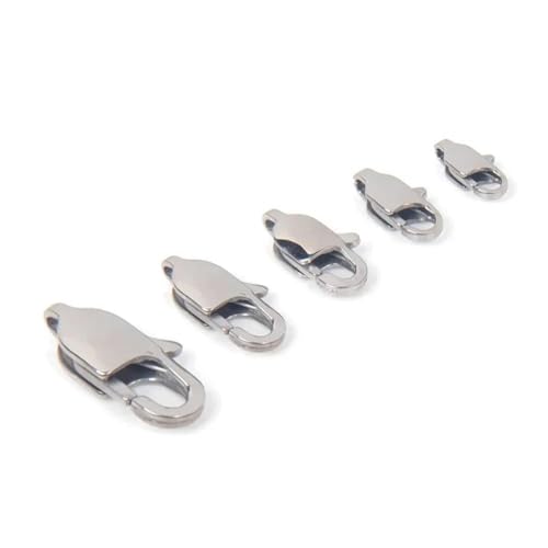 10 Stück 316L Edelstahl Karabinerverschluss länglich hochglanzpoliert Schmuckhaken für DIY Halskette Armbandherstellung C 010 Stahl 15mm 10 Stück 10 Stück 316L Edelstahl Karabinerverschluss länglich hochglanzpoliert Schmuckhaken für DIY Halskette Armbandherstellung C 010 Stahl 15mm 10 Stück von KJJMN