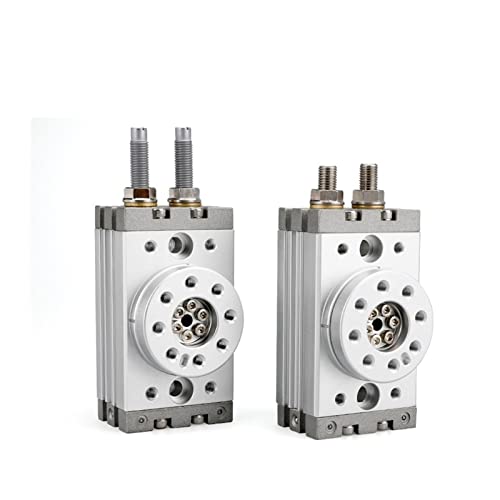 1pc SMC 180-Grad-Schwangerdrehzylinder vom Typ 180-Grad MSQB-10A20A30A50A70A/r Puffer Aluminium Pneumatische Luftzylinder(MSQB-20A) von KJUEQ