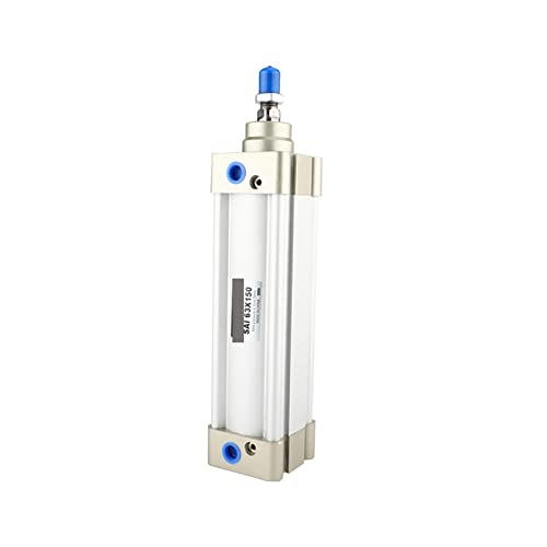 Aluminium -Pneumatikluftzylinder Sai Serie Aluminiumlegierung eingebauter Standardzylinder Sai32/40/50/63/80x100-25s(SAI32-250S) von KJUEQ