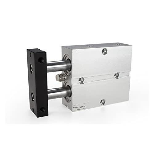 Aluminium -Pneumatikluftzylinder TN/TDA Doppelwellen -Doppelstangenzylinder TN/TDA2 0x15/30/50/75 16 20 25 32(TN20*30) von KJUEQ