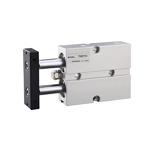 Aluminium -Pneumatikluftzylinder TN/TDA Doppelwellen -Doppelstangenzylinder TN/TDA3 2x15/30/50/75 16 20 25 32(TN32*150) von KJUEQ