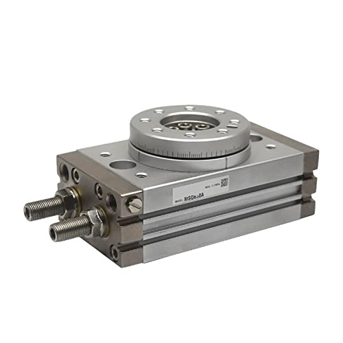 Pneumaitc -Luftzylinder Rotary Pneumatischer Zylinder MSQB50R Einstellbar 0-180 MSQB10A MSQB20A MSQA30A MSQB50A MSQB10R 20R MSQB70A 100R MSQB20R(MSQB70A) von KJUEQ