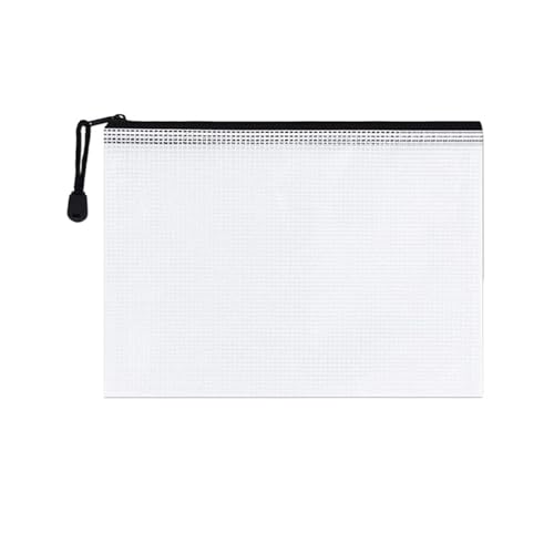 4PCS Schreibwaren Lagerung Ordner Datei Mesh Mäppchen A3 A4 A5 A6 Dokument Zip Datei Ordner Schule Büro Liefert make-up Taschen(1PC-A4) von KJUUQBZL