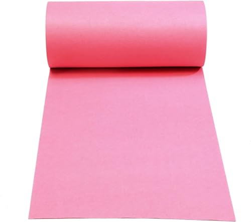 KJoBDwz Gangläufer for Hochzeiten, Rutschfester Vlies-Ausstellungsteppich for den Innenbereich, schneidbare Feierdekoration, 2 mm dick Dekorativer Teppich(1.5x50m) von KJoBDwz