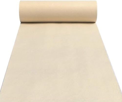 KJoBDwz Hochzeitsgang-Läufer, Lange Rolle, Einweg-Teppich for Zeremonien, Partys, charmante Hochzeiten, 3 Farben, mehrere Größen Dekorativer Teppich(C,1.2x10m) von KJoBDwz
