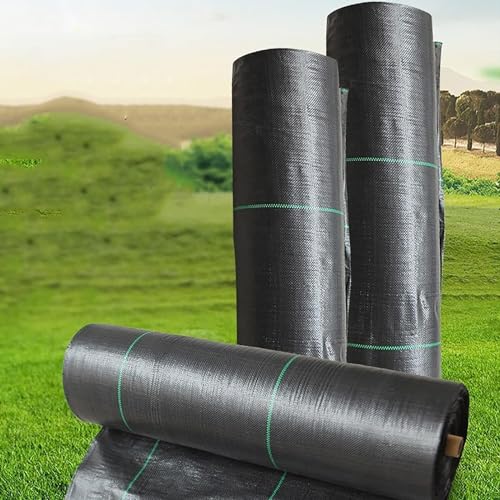 KJoBDwz Unkrautvlies, Geotextilien, Landschaftsgewebe, Gartenmatte, Bodenabdeckung, Baumschutz, Unkrautmatten (1,2 x 200 m) von KJoBDwz