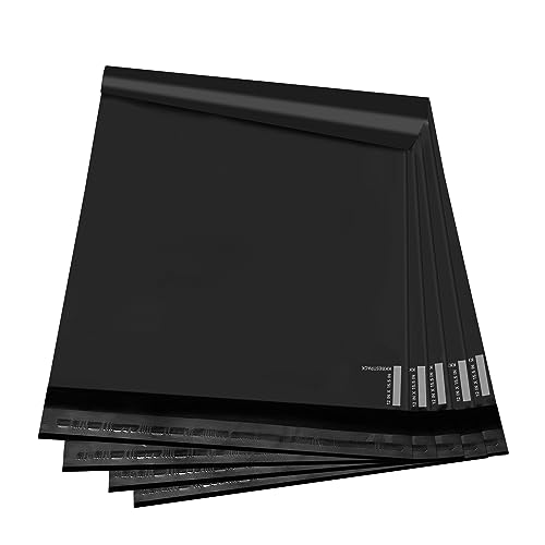 KKBESTPACK Versandtaschen, selbstklebend, wasserdicht, Schwarz, 100 Stück KKBESTPACK Versandtaschen, selbstklebend, wasserdicht, Schwarz, 100 Stück von KKBESTPACK