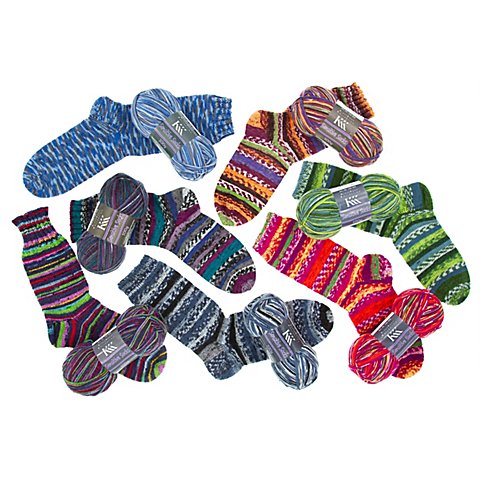 KKK Sockenwolle Sensitive Socks Color – für Wollallergiker von KKK