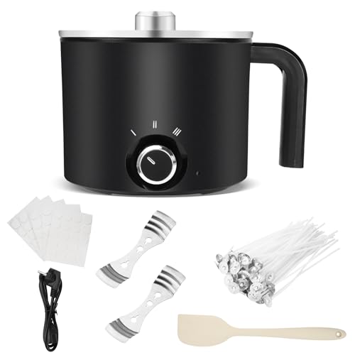 Elektrischer Wachsschmelzer 1,8 L | Kerzen Selber Machen Set mit Zubehör | Wachsschmelzgerät für Sojawachs | DIY Wachsschmelztopf, 300W/600W Kerzenschmelzer Geschenk für Fachleute Anfänger-EU-Stecker Elektrischer Wachsschmelzer 1,8 L | Kerzen Selber Machen Set mit Zubehör | Wachsschmelzgerät für Sojawachs | DIY Wachsschmelztopf, 300W/600W Kerzenschmelzer Geschenk für Fachleute Anfänger-EU-Stecker von KKMOL