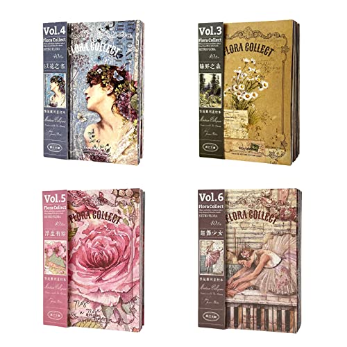 160 Stück Vintage Scrapbook Papier Ästhetisches Scrapbooking Supplies Journal Journaling Supplies Kit Dekorative Papiere für DIY Bullet Planer Junk Art Collage Cottagecore Album Rahmen 160 Stück Vintage Scrapbook Papier Ästhetisches Scrapbooking Supplies Journal Journaling Supplies Kit Dekorative Papiere für DIY Bullet Planer Junk Art Collage Cottagecore Album Rahmen von KKONHII