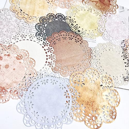 60 Stück Vintage Spitze Scrapbook Papier Ästhetische dekorative Papiere Scrapbooking Supplies Kit für DIY Journal Journaling Bullet Planer Junk Art Collage Cottagecore Album Rahmen 60 Stück Vintage Spitze Scrapbook Papier Ästhetische dekorative Papiere Scrapbooking Supplies Kit für DIY Journal Journaling Bullet Planer Junk Art Collage Cottagecore Album Rahmen von KKONHII