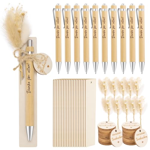 KKSJK 20 Sets Dankeschön Geschenke, Ein Kleines Dankeschön Geschenk mit Kugelschreiber, Trockenblumen und Holz Lesezeichen, Danke für Alles Geschenk für Lehrer Mitarbeiter Kollegen Abschiedsgeschenk KKSJK 20 Sets Dankeschön Geschenke, Ein Kleines Dankeschön Geschenk mit Kugelschreiber, Trockenblumen und Holz Lesezeichen, Danke für Alles Geschenk für Lehrer Mitarbeiter Kollegen Abschiedsgeschenk von KKSJK