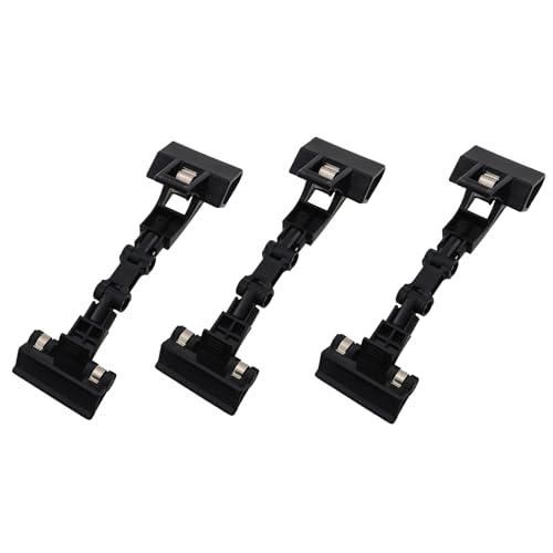 KKUANG Kunststoff-Clips, schwarz, 18 x 5 cm, Schreibtisch-Büroklammer, Computer-Monitor, tragbare Künstlerbedarfsklemme, Etikett, Preisliste, Präsentationsmappe für Notizen, Erinnerungen, Fotos, 3 KKUANG Kunststoff-Clips, schwarz, 18 x 5 cm, Schreibtisch-Büroklammer, Computer-Monitor, tragbare Künstlerbedarfsklemme, Etikett, Preisliste, Präsentationsmappe für Notizen, Erinnerungen, Fotos, 3 von KKUANG