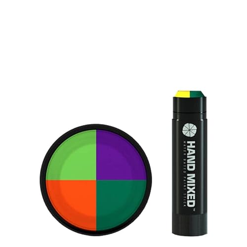 KLAMOTTEN STORE Handmixed Marker für Kunst - Vierfarbig - Wachsstift auf Wasserbasis - schnelltrocknend von KLAMOTTEN STORE