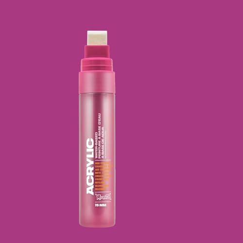 KLAMOTTEN STORE Montana Acrylic Marker Pink 15mm breiter Filz, wasserfest, Stifte mit Pumpsystem KLAMOTTEN STORE Montana Acrylic Marker Pink 15mm breiter Filz, wasserfest, Stifte mit Pumpsystem von KLAMOTTEN STORE