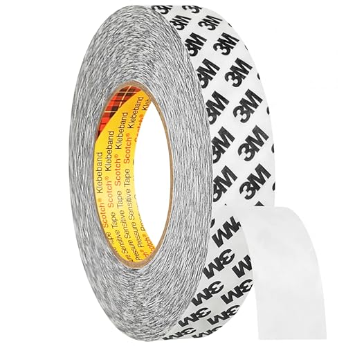 3M 9086 doppelseitiges Klebeband, 5 oder 50 m, verschiedene Breiten wählbar / 50 mm x 50 m von KLEBESHOP24
