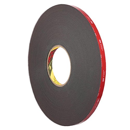 3M VHB Tape 5952F doppelseitiges Klebeband, schwarz, 1,1 mm Dicke / 9 mm x 33 m 3M VHB Tape 5952F doppelseitiges Klebeband, schwarz, 1,1 mm Dicke / 9 mm x 33 m von KLEBESHOP24